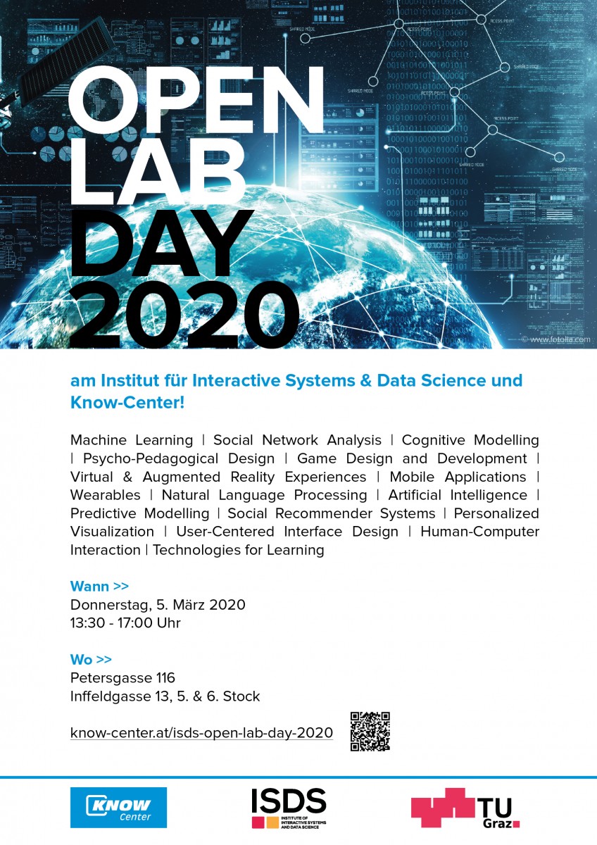 Open Lab Day bei ISDS und KnowCenter KnowCenter